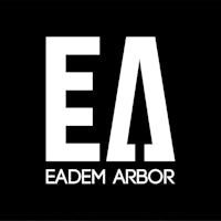 the logo for ea aedem arbor